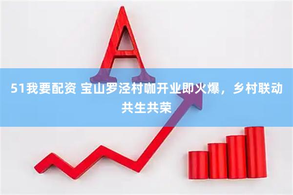 51我要配资 宝山罗泾村咖开业即火爆，乡村联动共生共荣